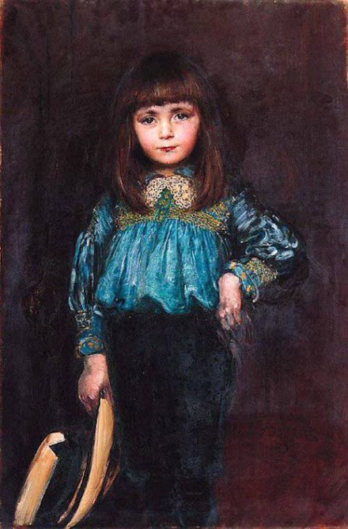Swynnerton Annie Louisa Portrait Of Edward Michael Hopton 1890 canvas print