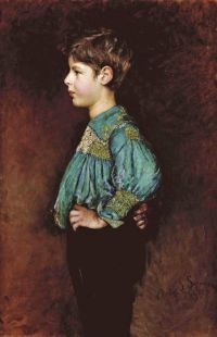 Swynnerton Annie Louisa Portrait Of Guy William Hopton 1890