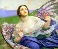 Swynnerton Annie Louisa The Angel Of The Annunciation 1898