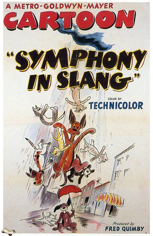 Symphony1in1slang11951 Movie Poster canvas print