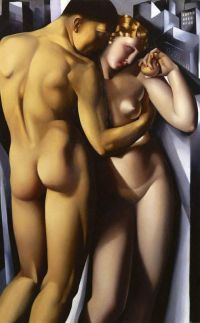 Tamara De Lempicka Adam And Eva 1932 canvas print
