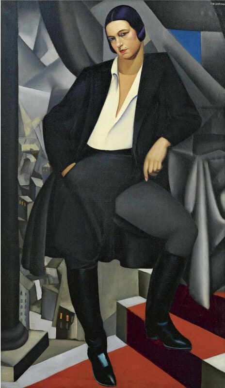 Tamara De Lempicka Portrait De La Duchesse De La Salle canvas print