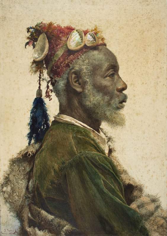 Tapiro Y Baro Jose The Darcawi Holy Man Of Marrakech canvas print