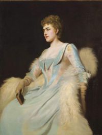 Tarbell Edmund Charles Portrait Of A Lady