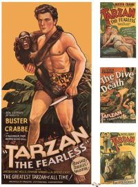 Locandina del film Tarzan The Fearless 1933