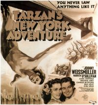 ملصق فيلم طرزان نيويورك أدفنتشر 1942