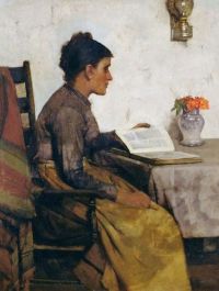 Tayler Albert Chevalier Her Comfort 1889 canvas print