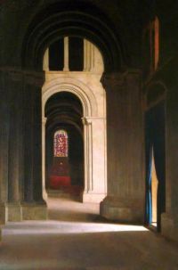 Taylor Leonard Campbell Romsey Abbey canvas print