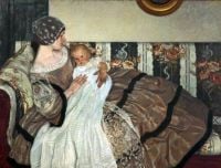 Taylor Leonard Campbell The First Born Before 1921 canvas print