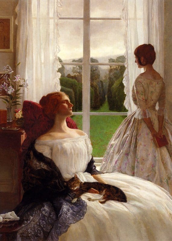 Taylor Leonard Campbell The Rain It Raineth Every Day 1906 canvas print