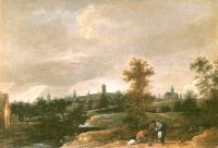 Tenier David The Younger A View Of The Countryside Near Brussels