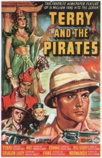 Terry y los piratas 1940 póster de película