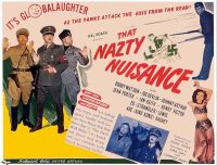 Cette affiche de film Nazty Nuisance 1943