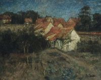 Thaulow Frits French Village
