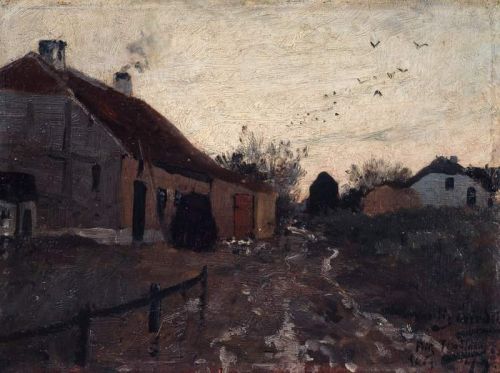 Thaulow Frits Skagen Osterby After Rain 1879 canvas print