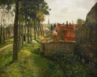 Thaulow Frits The Priest
