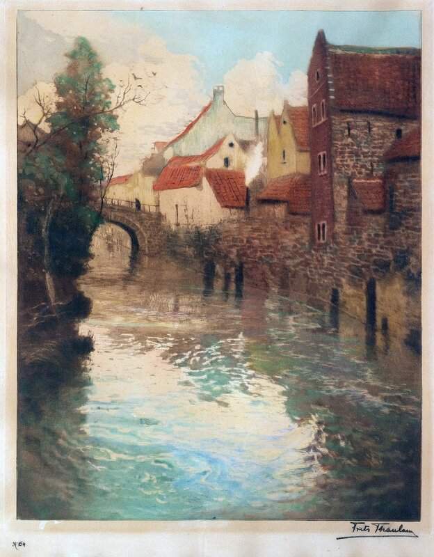 Thaulow Frits Unknown Title canvas print