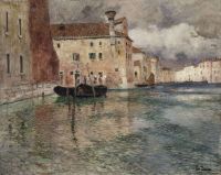 Thaulow Frits Venice Ca. 1899 canvas print