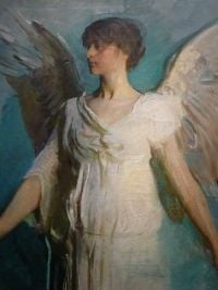 Thayer Abbott Handerson An Angel 1893 canvas print