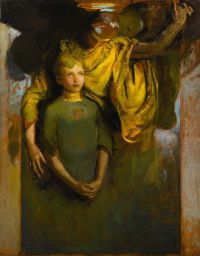 Thayer Abbott Handerson Boy And Angel canvas print