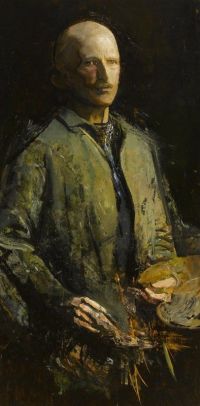 Thayer Abbott Handerson Self Portrait Ca. 1919 canvas print