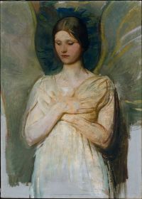 Thayer Abbott Handerson The Angel Ca. 1903 canvas print