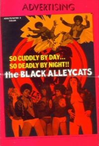 The Black Alleycats 영화 포스터 캔버스 프린트