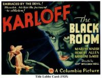 Stampa su tela The Black Room Movie Poster