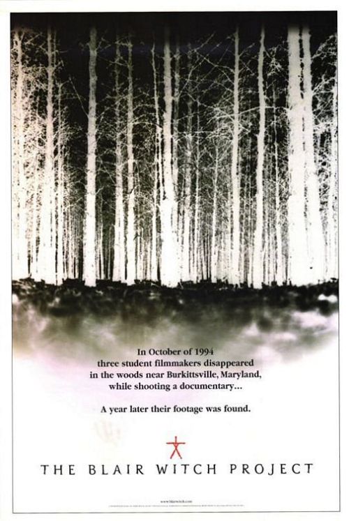 The Blair Witch Project Movie Poster canvas print