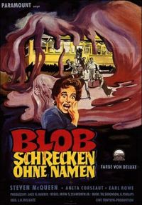 Póster de la película alemana The Blob