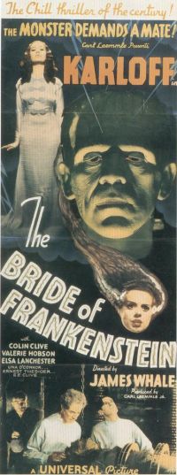 The Bride Of Frankenstein 3 Movie Poster canvas print