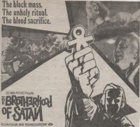 The Brotherhood Of Satan 2 Movie Poster canvas print