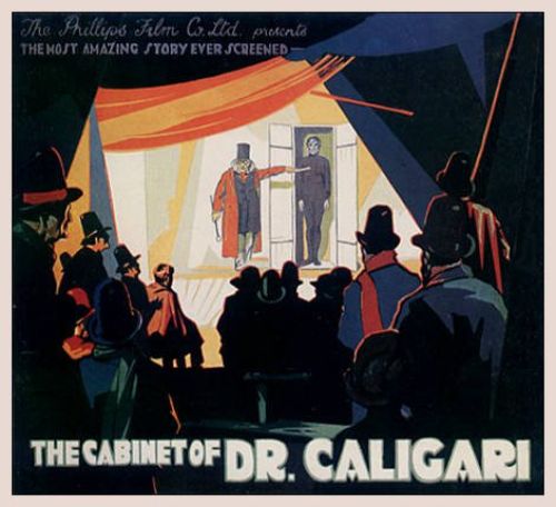 The Cabinet Of Dr.caligari Movie Poster canvas print