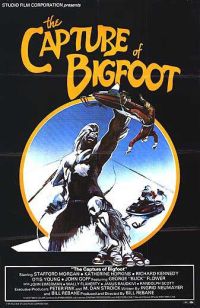 The Capture Of Bigfoot 영화 포스터 캔버스 프린트