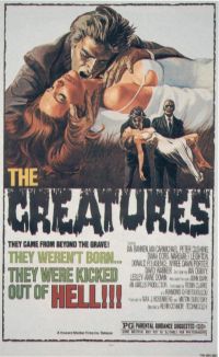 The Creatures Movie Poster canvas print