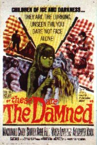 Stampa su tela The Damned Movie Poster
