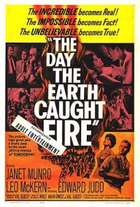 The Day The Earth Caught Fire 영화 포스터 캔버스 프린트