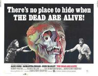 The Dead Are Alive 영화 포스터 캔버스 프린트