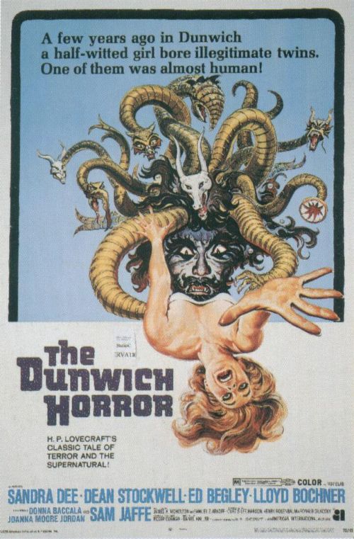The Dunwich Horror Movie Poster canvas print