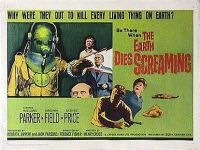 The Earth Dies Screaming Movie 포스터 캔버스 프린트