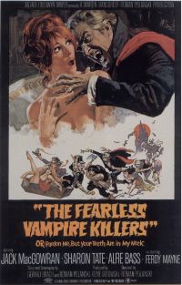 The Fearless Vampire Killers  Or Pardon Me But Your Teeth Are In My Neck Movie Poster canvas print