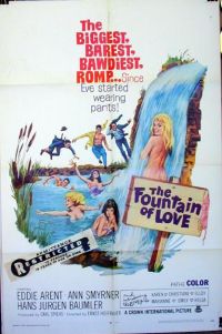 The Fountain Of Love Movie Poster canvas print