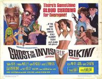 Stampa su tela del poster del film Il fantasma nell'invisibile bikini