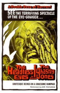 The Headless Eyes The Ghastly Ones 영화 포스터 캔버스 프린트