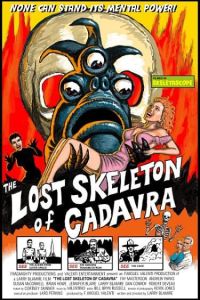 Affiche du film Le squelette perdu de Cadavra 2