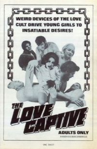 The Love Captive 영화 포스터 캔버스 프린트