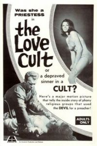 The Love Cult Movie Poster canvas print