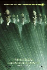Locandina del film Matrix Revolutions 4