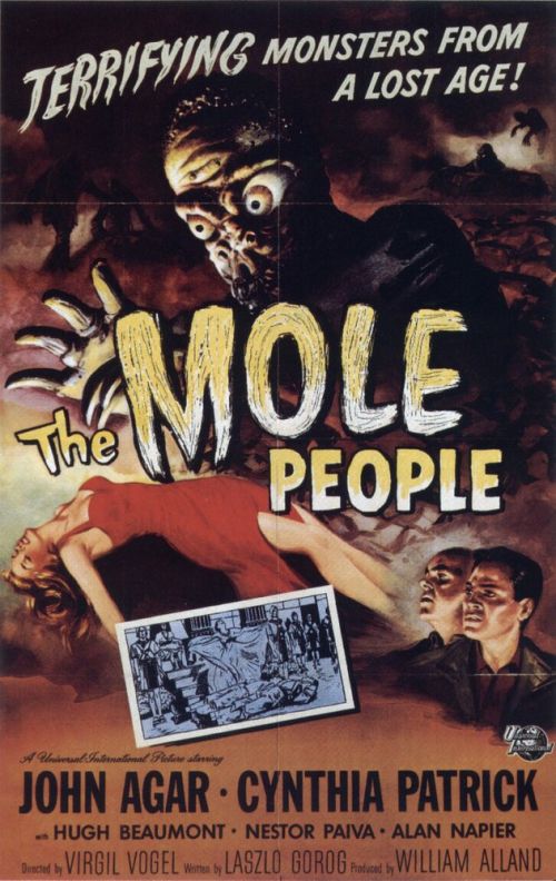 The Mole People 2 Movie Poster canvas print