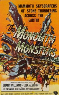 Stampa su tela The Monolith Monsters Movie Poster